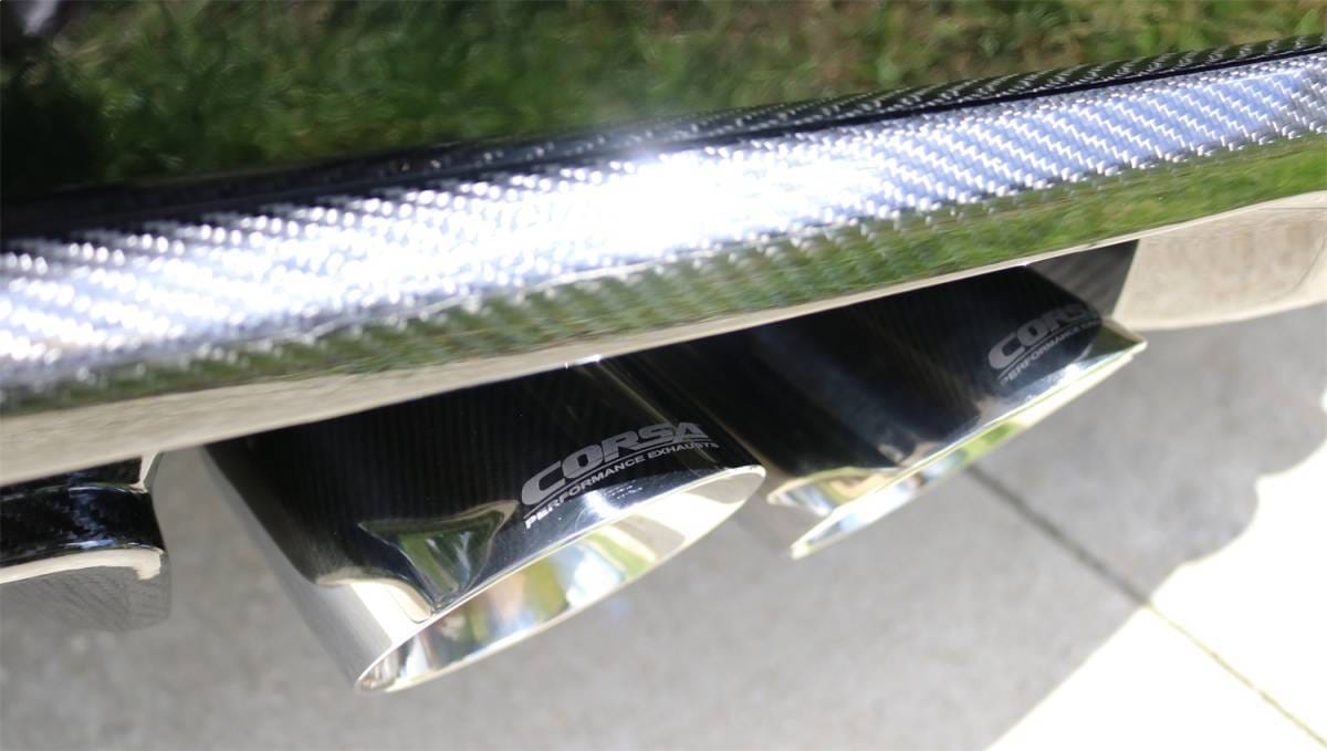 CORSA Performance 14479 Corsa 16-19 Cadillac ATS 3.6T 4in Inlet / 4in Outlet Twin Polished Tip Kit (For Corsa Exhaust Only) thumbnail 3