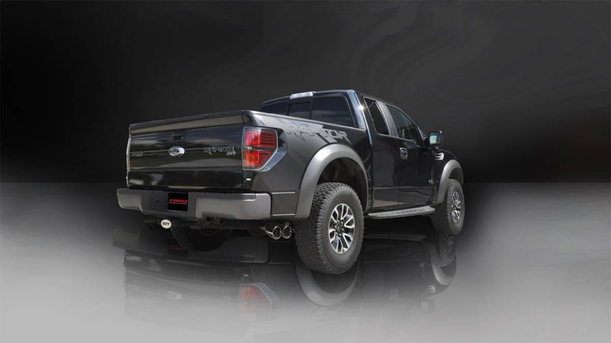 CORSA Performance 14756 Corsa 2011-2014 Ford F-150 6.2L V8 156.5in Wheelbase 3in Resonator Delete Kit thumbnail 5