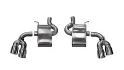 CORSA Performance 14784 Corsa 2017-2024 Chevrolet Camaro SS 6.2L V8 2.75in Polished Xtreme Axle-Back Exhaust
