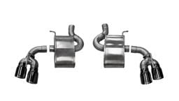 CORSA Performance 14786BLK Corsa 2017-2024 Chevrolet Camaro SS 6.2L V8 2.75in Black Sport Axle-Back Exhaust