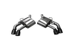 CORSA Performance 14789BLK Corsa 2016-24 Chevrolet Camaro SS/ZL1 6.2L V8 Black Xtreme Axle-Back Exhaust (w/ Factory NPP Valve)