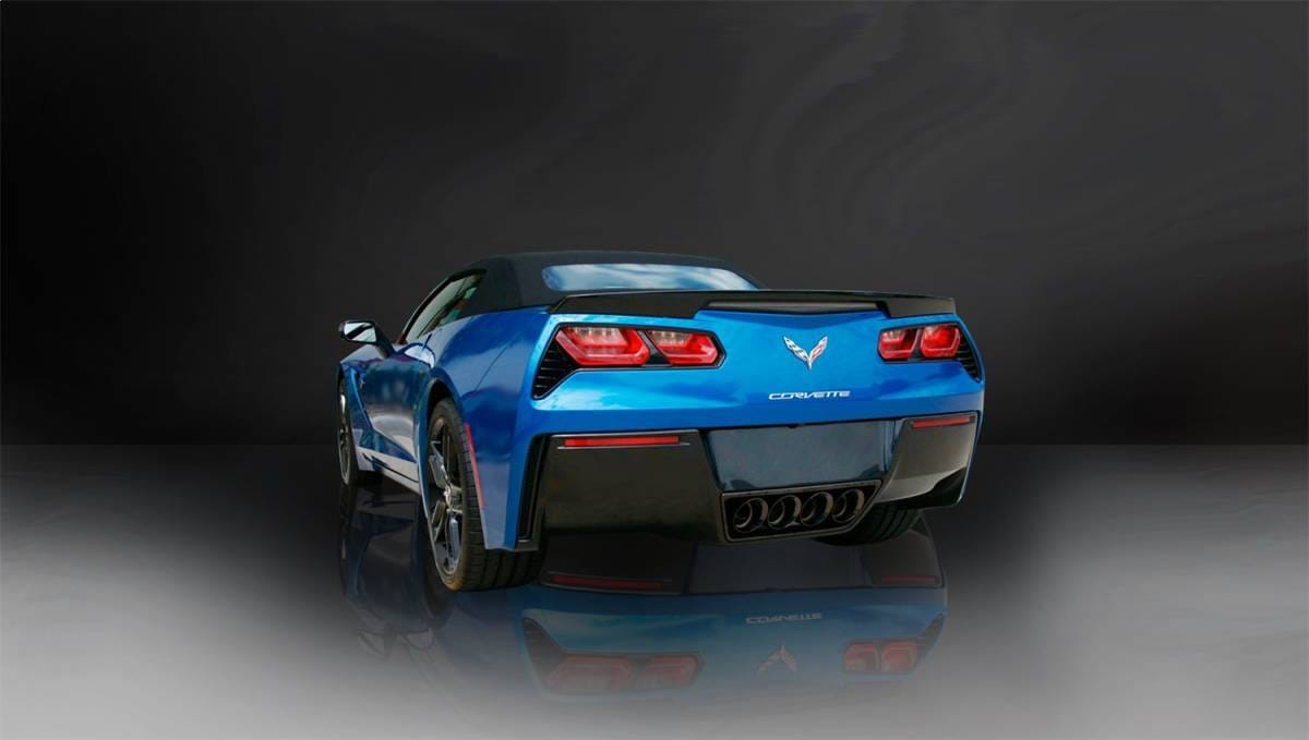 CORSA Performance 14768BLK Corsa 17-19 Chevy Corvette Z06 2.75in Axle Back Exhaust Black Dual Rear Exit Quad 4.5in Tip (Sport) thumbnail 5