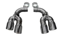 CORSA Performance 14774 Corsa 2017-2024 Chevy Camaro SS 2.75in Inlet / 4in Outlet Polished Tip Kit (For Corsa Exhaust Only)