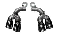 CORSA Performance 14774BLK Corsa 2017-24 Chevy Camaro ZL1 2.75in Inlet / 4.0in Outlet Black PVD Tip Kit (For Corsa ExhaustOnly)