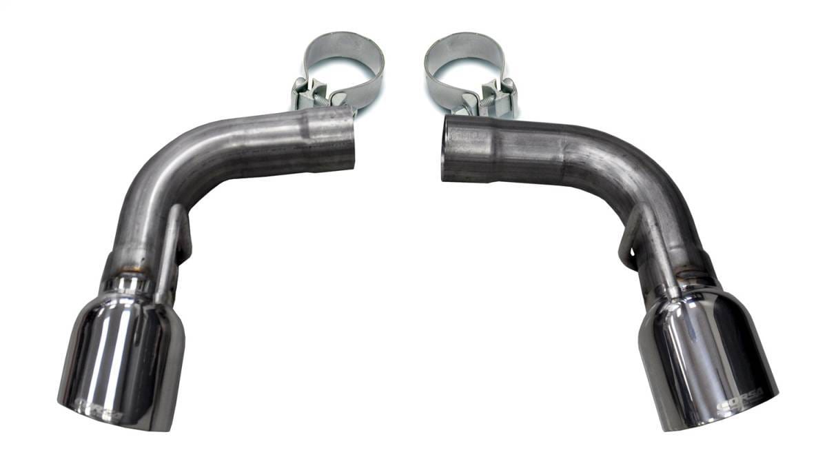 CORSA Performance 14775 Corsa 2016-2024 Chevy Camaro SS 2.75in Inlet / 4.5in Outlet Polished Tip Kit (For Corsa ExhaustOnly)