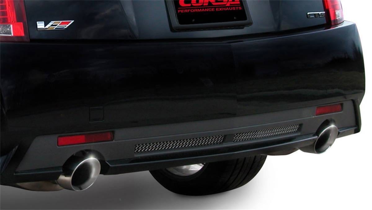 CORSA Performance 14941 Corsa 2009-2014 Cadillac CTS Sedan V 6.2L V8 Polished Sport Axle-Back Exhaust thumbnail 5