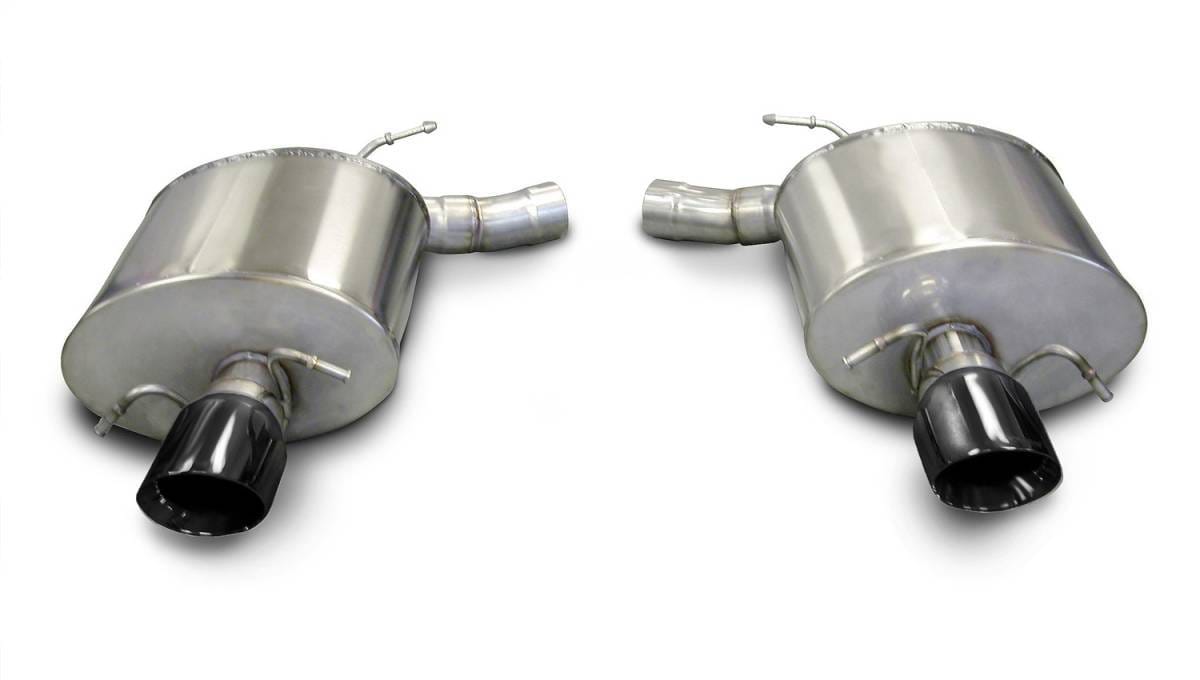 CORSA Performance 14941BLK Corsa 2009-2014 Cadillac CTS Sedan V 6.2L V8 Black Sport Axle-Back Exhaust