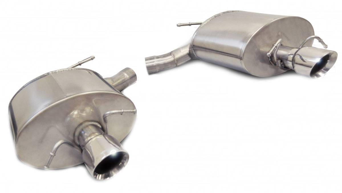 CORSA Performance 14948 Corsa 2011-2014 Cadillac CTS Wagon V 6.2L V8 Polished Sport Axle-Back Exhaust