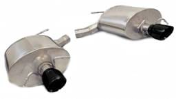 CORSA Performance 14948BLK Corsa 2011-2014 Cadillac CTS Wagon V 6.2L V8 Black Sport Axle-Back Exhaust