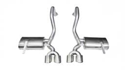 CORSA Performance 14961 Corsa 1997-2004 Chevrolet Corvette C5 Z06 5.7L V8 Polished Xtreme Axle-Back Exhaust