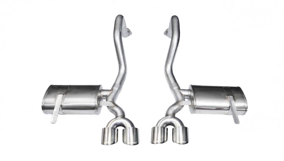 CORSA Performance 14961 Corsa 1997-2004 Chevrolet Corvette C5 Z06 5.7L V8 Polished Xtreme Axle-Back Exhaust