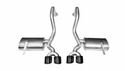 CORSA Performance 14961BLK Corsa 1997-2004 Chevrolet Corvette C5 Z06 5.7L V8 Black Xtreme Axle-Back Exhaust