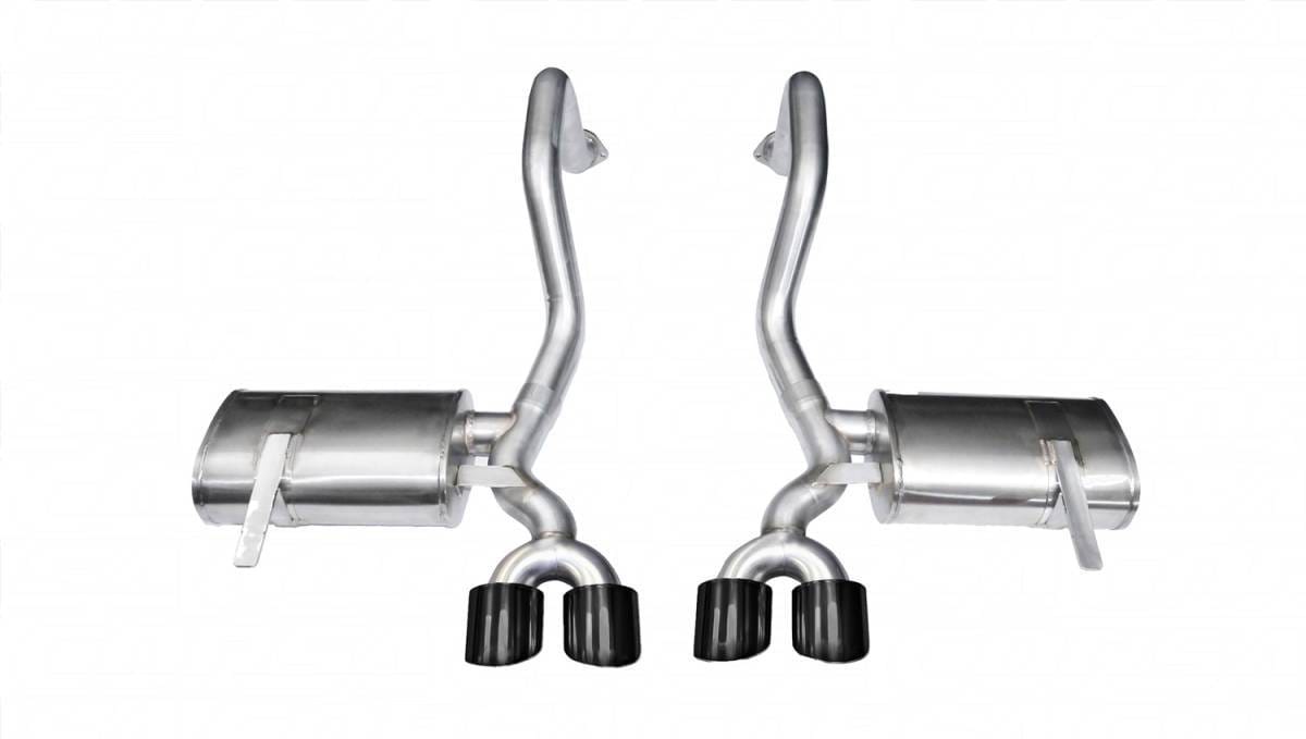 CORSA Performance 14961BLK Corsa 1997-2004 Chevrolet Corvette C5 Z06 5.7L V8 Black Xtreme Axle-Back Exhaust