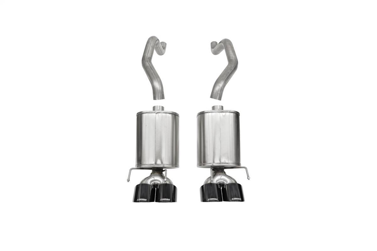 CORSA Performance 21012BLK Corsa 2009-2013 Chevrolet Corvette (C6) 6.2L Black Xtreme Axle-Back Exhaust w/4.5in Tips