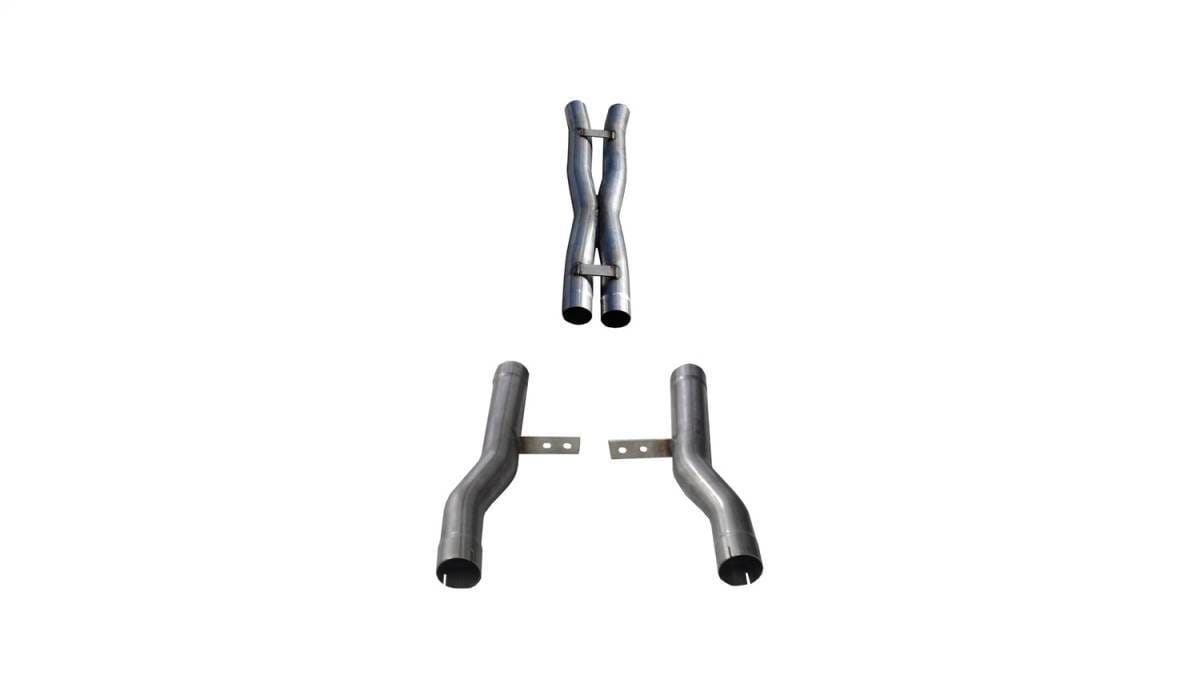 CORSA Performance 21024 Corsa 2017-2020 Dodge Charger 5.7L V8 2.75in Resonator Delete Kit
