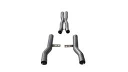 CORSA Performance 21025 Corsa 2015-2023 Dodge Challenger 6.4L V8 2.75in Resonator Delete Kit