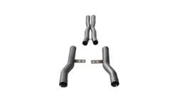 CORSA Performance 21026 Corsa 2017-2023 Dodge Challenger 5.7L V8 2.75in Resonator Delete Kit