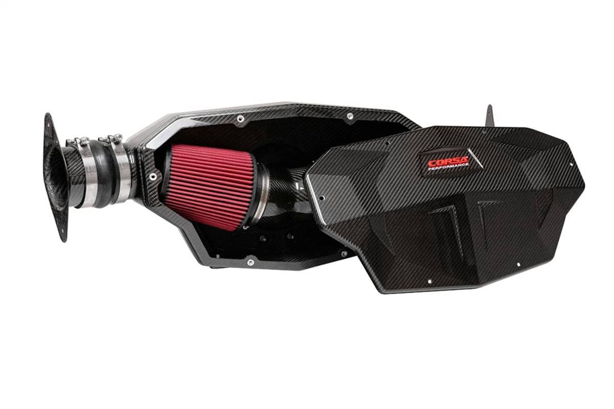 CORSA Performance 44003D Corsa 2020-2025 Chevrolet Corvette C8 Stingray Carbon Fiber Air Intake thumbnail 3