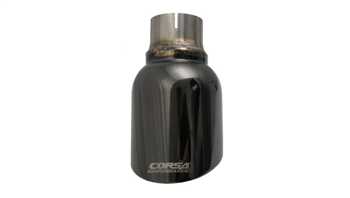 CORSA Performance TK007BLK Corsa 2011-2024 Single Universal 2.5in Inlet / 4.5in Outlet Black PVD Pro-Series Tip Kit thumbnail 5