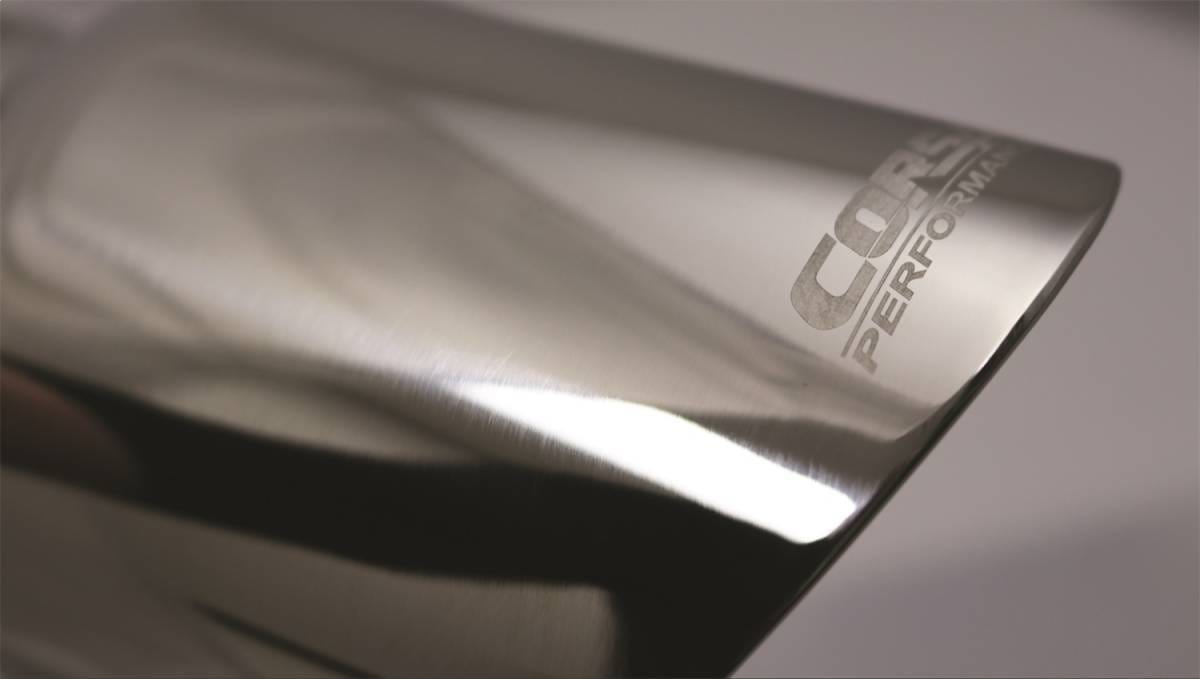 CORSA Performance TK009 Corsa 2009-2019 e Universal 3.0in Inlet / 4.5in Outlet Polished Pro-Series Tip Kit thumbnail 3