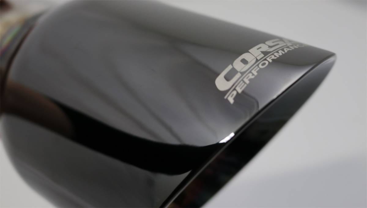 CORSA Performance TK009BLK Corsa 2009-2019 Single Universal 3.0in Inlet / 4.5in Outlet Black PVD Pro-Series Tip Kit thumbnail 3