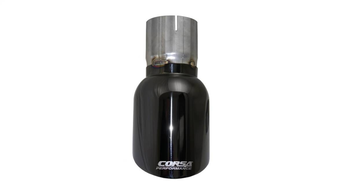 CORSA Performance TK009BLK Corsa 2009-2019 Single Universal 3.0in Inlet / 4.5in Outlet Black PVD Pro-Series Tip Kit thumbnail 5