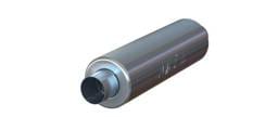 MBRP Exhaust pGP122106 MBRP Universal 3in ID Inlet/Outlet 26in Single Chambered Muffler Aluminum (NO DROPSHIP)