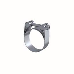 MBRP Exhaust pGP20188 MBRP Universal 1.875in Barrel Band Clamp - Stainless (NO DROPSHIP)
