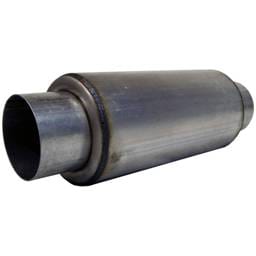 MBRP Exhaust pR1009 MBRP Universal Resonator 4 Inlet /Outlet 12 Body 18 Overall T304