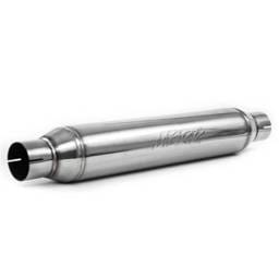 MBRP Exhaust pR1016 MBRP Universal Resonator 2.5in inlet/outlet 22in body 26in overall T304
