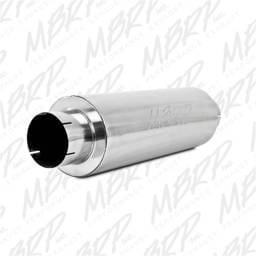 MBRP Exhaust pM2220S MBRP Universal Quiet Tone Muffler 5in Inlet /Outlet 8in Dia Body 31in Overall