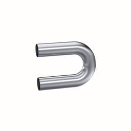 MBRP Exhaust pMB2023 MBRP Universal Mandrel 3in - 180 Deg Bend 12in Legs Aluminized Steel (NO DROPSHIP)