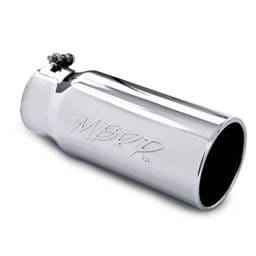 MBRP Exhaust pT5050 MBRP Universal Tip 5 O.D. Rolled Straight 4 inlet 12 length