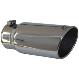 MBRP Exhaust pT5051 MBRP Universal Tip 5 O.D. Angled Rolled End 4 inlet 12 length