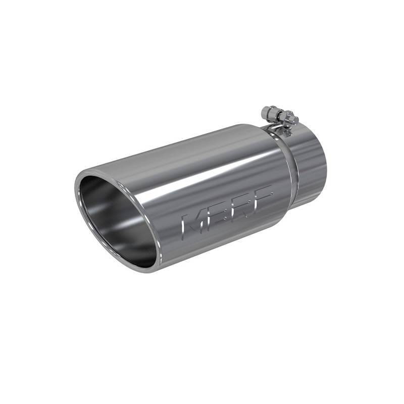 MBRP Exhaust pT5051 MBRP Universal Tip 5 O.D. Angled Rolled End 4 inlet 12 length thumbnail 3