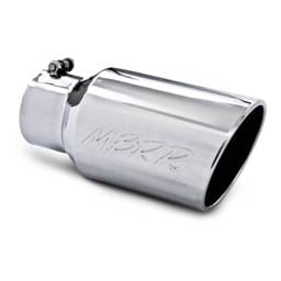 MBRP Exhaust pT5073 MBRP Universal Tip 6 O.D. Angled Rolled End 4 inlet 12 length