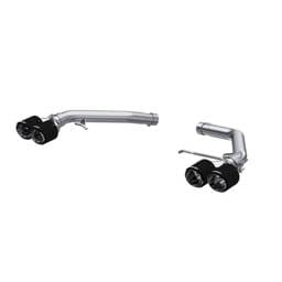 MBRP Exhaust pS56033CF MBRP 14-17 Audi SQ5 3.0T Dual Rear Exit Axle Back w/ Quad Carbon Fiber Tips - T304