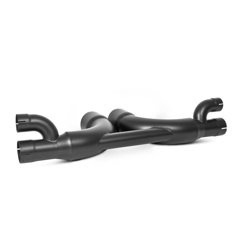 MBRP Exhaust pS7607BLK MBRP 14-19 Porsche GT3/GT3RS 3in Center Muffler Bypass 4in Tips - Black Coated thumbnail 5