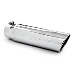 MBRP Exhaust pT5124 MBRP Universal 5in OD Angled Rolled End 4in Inlet 18in Length T304 Exhaust Tip