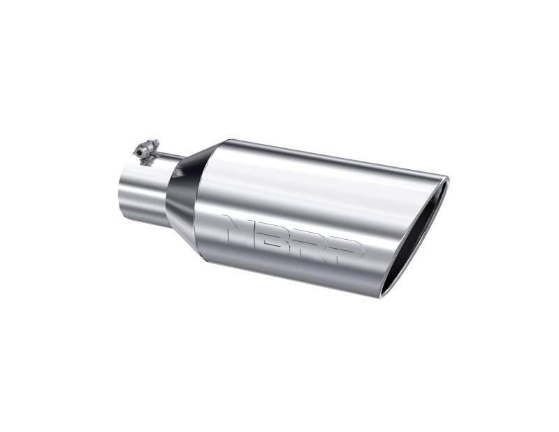 MBRP Exhaust pT5126 MBRP Universal Tip 7inch O.D. Rolled End 4inch inlet 18inch length - T304 (SINGLE TIP) thumbnail 3