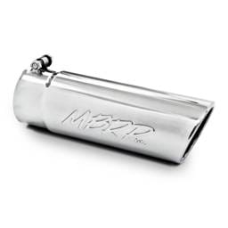 MBRP Exhaust pT5112 MBRP Universal Tip 4in O.D. Angled Rolled End 3.5in inlet 10 length