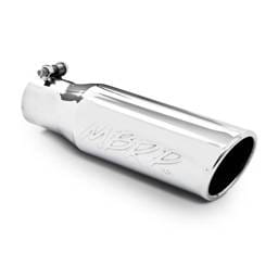 MBRP Exhaust pT5113 MBRP Universal Tip 3in O.D. Angled Rolled End 2 inlet 10 length