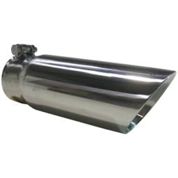 MBRP Exhaust pT5114 MBRP Universal Tip 3in O.D. Dual Wall Angled End 3 inlet 12 length