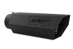 MBRP Exhaust pT5165BLK MBRP Universal Hex Tip 4in Inlet 16in Length w/o Logo - Black Coated