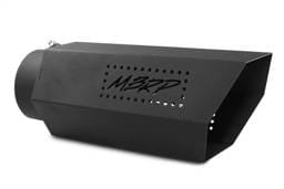 MBRP Exhaust pT5167BLK MBRP Universal Hex Tip 5in Inlet 16in length w/o Logo - Black Coated