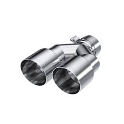 MBRP Exhaust pT5170 MBRP Universal T304 SS Dual Tip 3.5in OD/2.5in Inlet