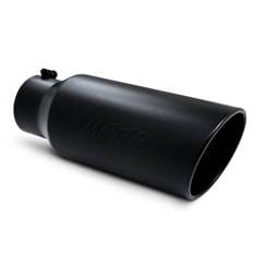 MBRP Exhaust pT5127BLK MBRP Universal Tip 7in O.D. Rolled End 5in inlet 18in length Black