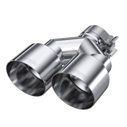 MBRP Exhaust pT5177 MBRP Universal T304 SS Dual Tip 4in OD/2.5in Inlet