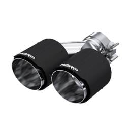 MBRP Exhaust pT5177CF MBRP Universal Carbon Fiber Dual Tip 4in OD/2.5in Inlet