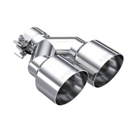 MBRP Exhaust pT5178 MBRP Universal T304 SS Dual Tip 4in OD/2.5in Inlet